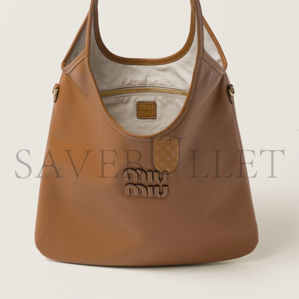 MIU MIU IVY LEATHER BAG 5BG231 (40*35cm) MIU MIU IVY LEATHER BAG 5BG231 (40*35cm)